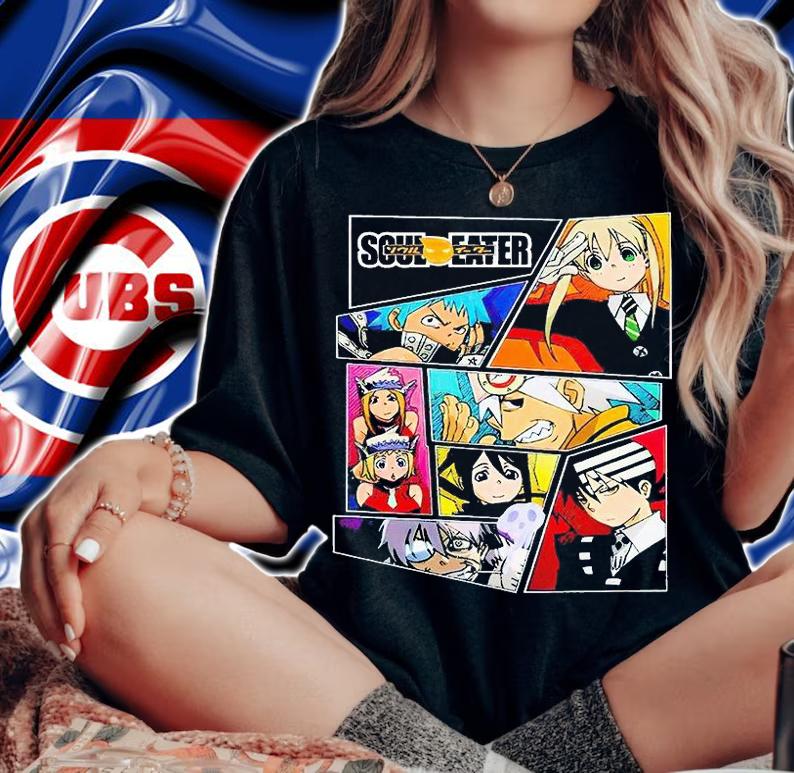 Soul Eater Japanese Anime T-shirt woman shirt