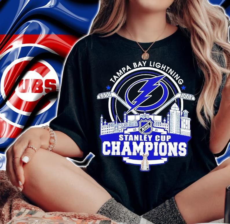 Tampa Bay Lightning hockey Stanley Cup champions shirt woman shirt
