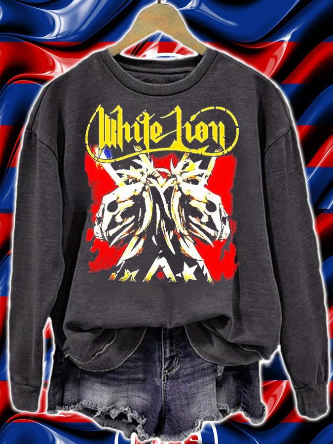 White Lion albums Ranked Rock Band shirt sweatshirt