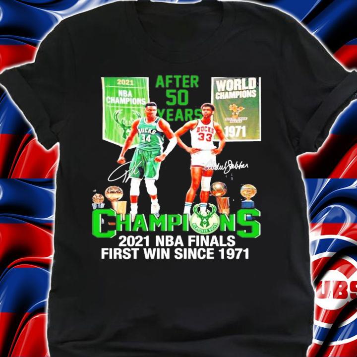 2021 NBA Champions after 50 years World 1971 shirt shirt
