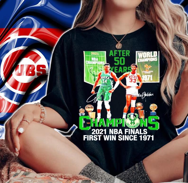 2021 NBA Champions after 50 years World 1971 shirt woman shirt