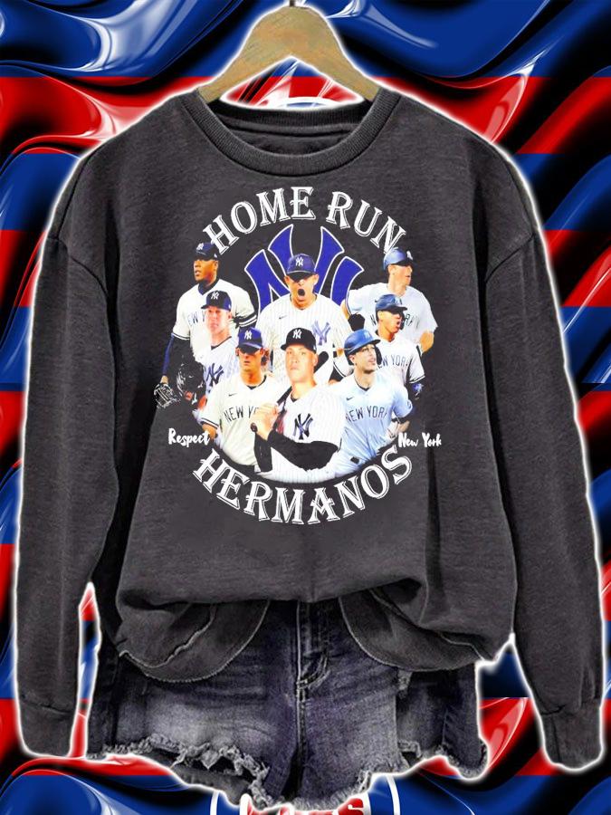 Home Run Hermanos New York Yankees shirt sweatshirt