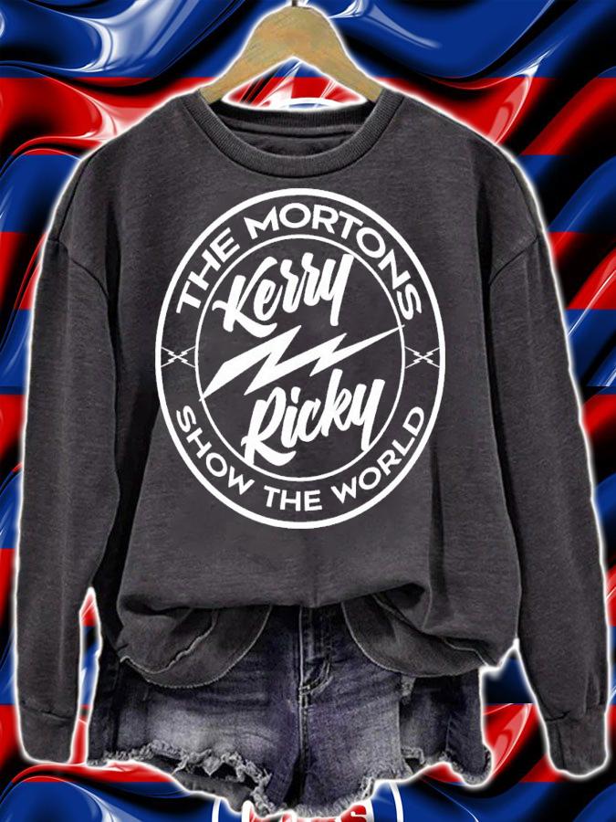 Kerry Ricky The Mortons Show The World Shirt sweatshirt