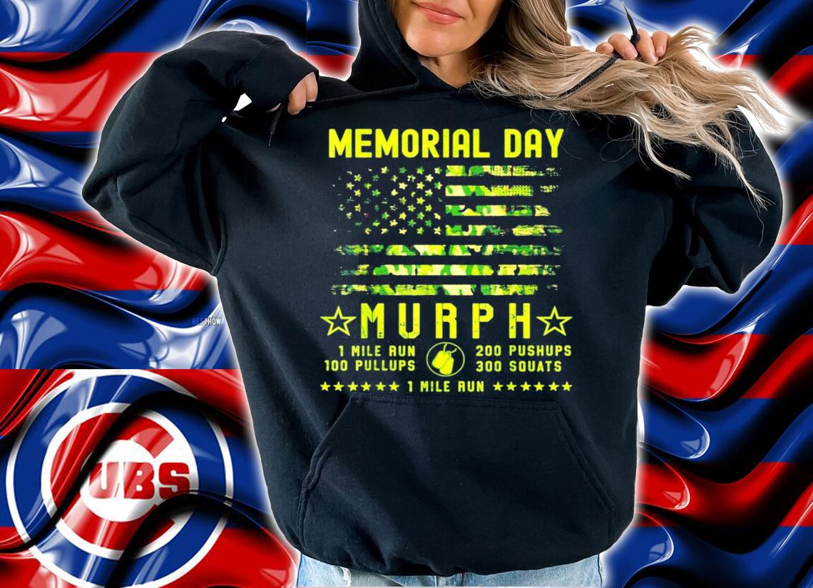 Memorial day murph 2021 patriotic wod workout camo shirt hoodie