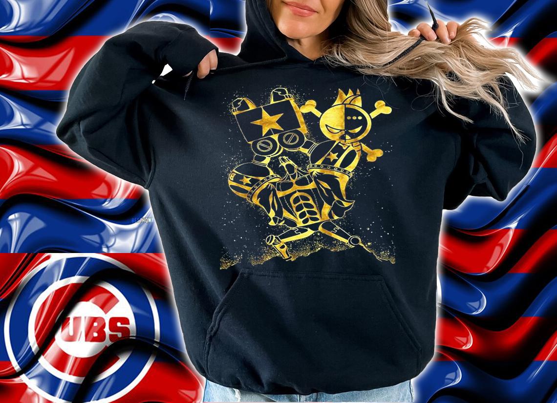 One Piece Franky Pirates logo T-shirt hoodie