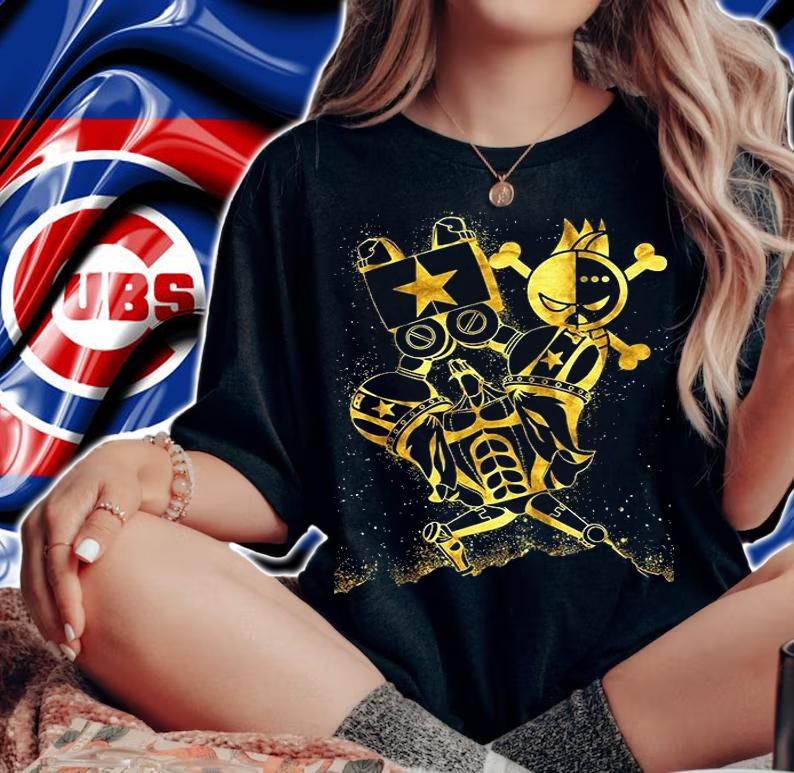 One Piece Franky Pirates logo T-shirt woman shirt