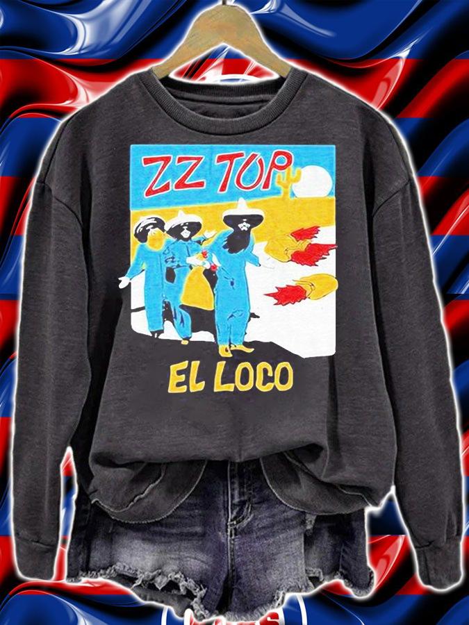 ZZ Top El Loco t-shirt sweatshirt