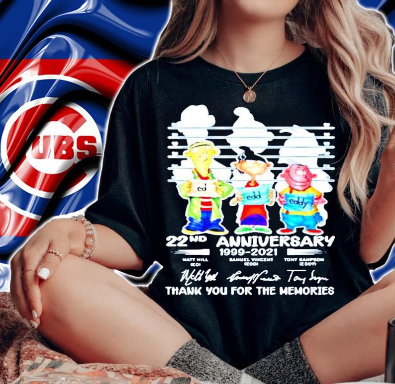 22nd anniversary 1999-2021 thank you for the memories shirt woman shirt