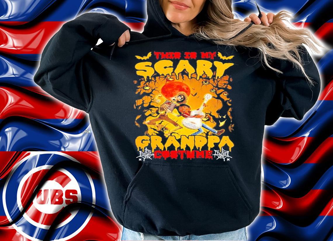 Coco this is my scary grandpa costume Halloween shirt hoodie