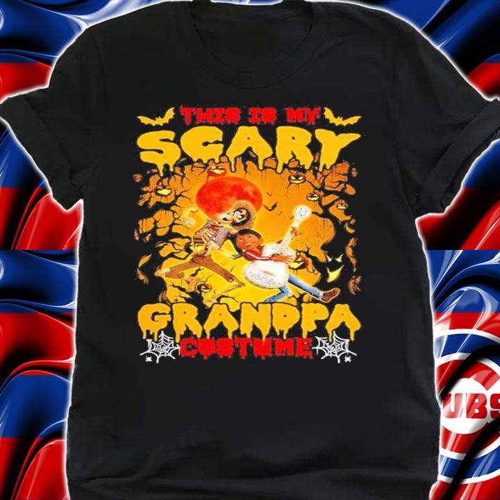 Coco this is my scary grandpa costume Halloween shirt shirt