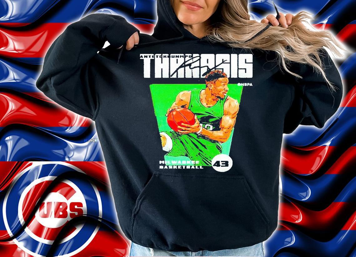 Milwaukee Bucks Thanasis Antetokounmpo premiere signature T-shirt