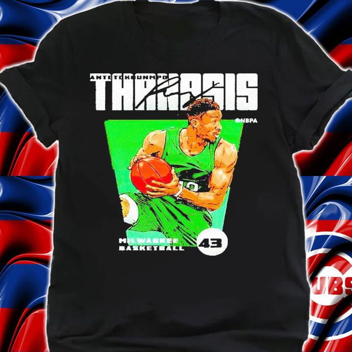 Milwaukee Bucks Thanasis Antetokounmpo premiere signature T-shirt