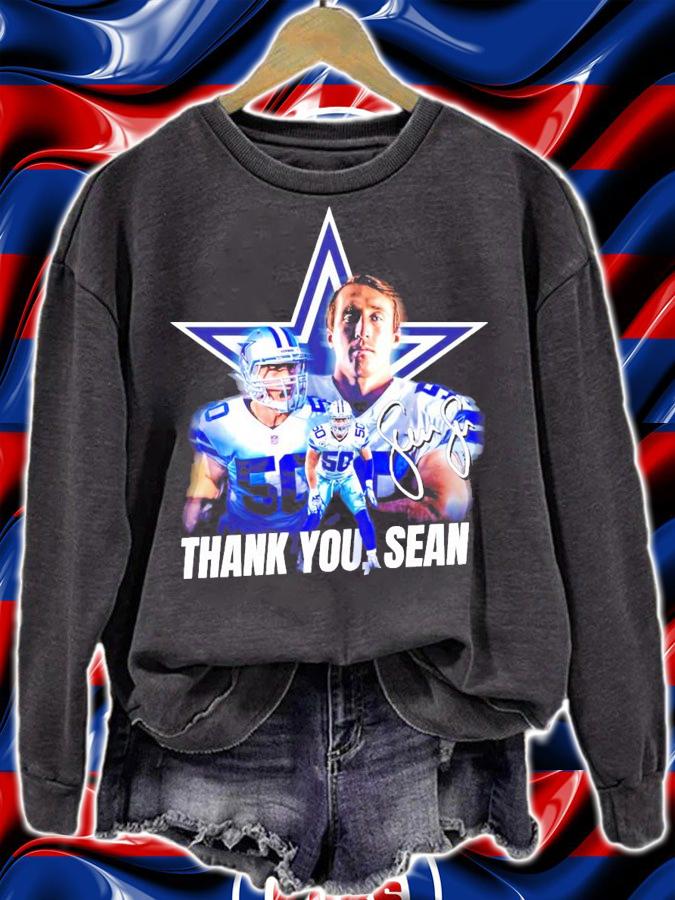 Thank you Sean Lee Dallas Cowboys shirt sweatshirt