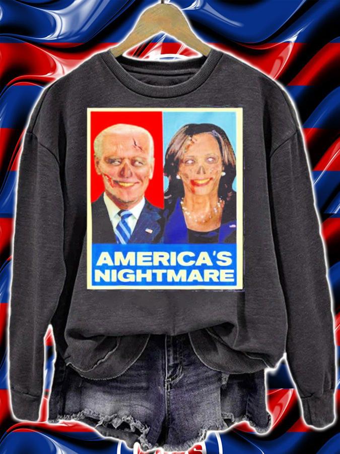 Americas Nightmare Anti Biden Kamala Harris shirt sweatshirt