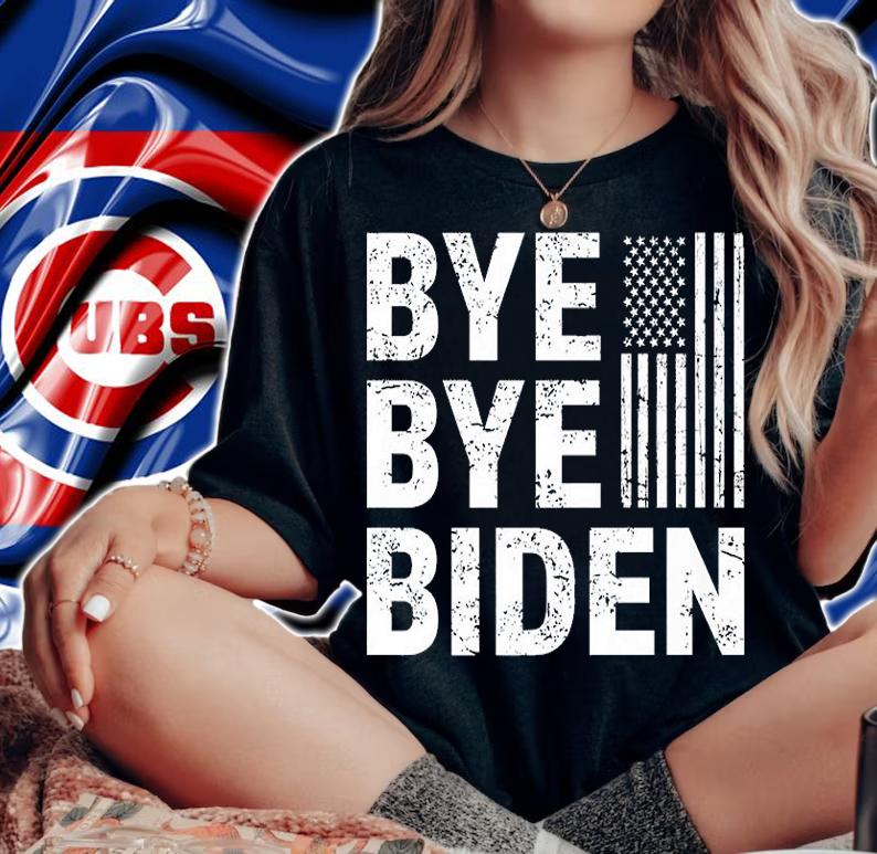 Bye Bye Biden Impeach 46 Anti Joe Biden Conservative 8646 T-Shirt woman shirt