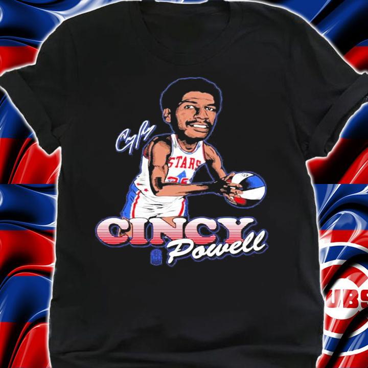 Cincy Powell ABA Player signature shirt shirt