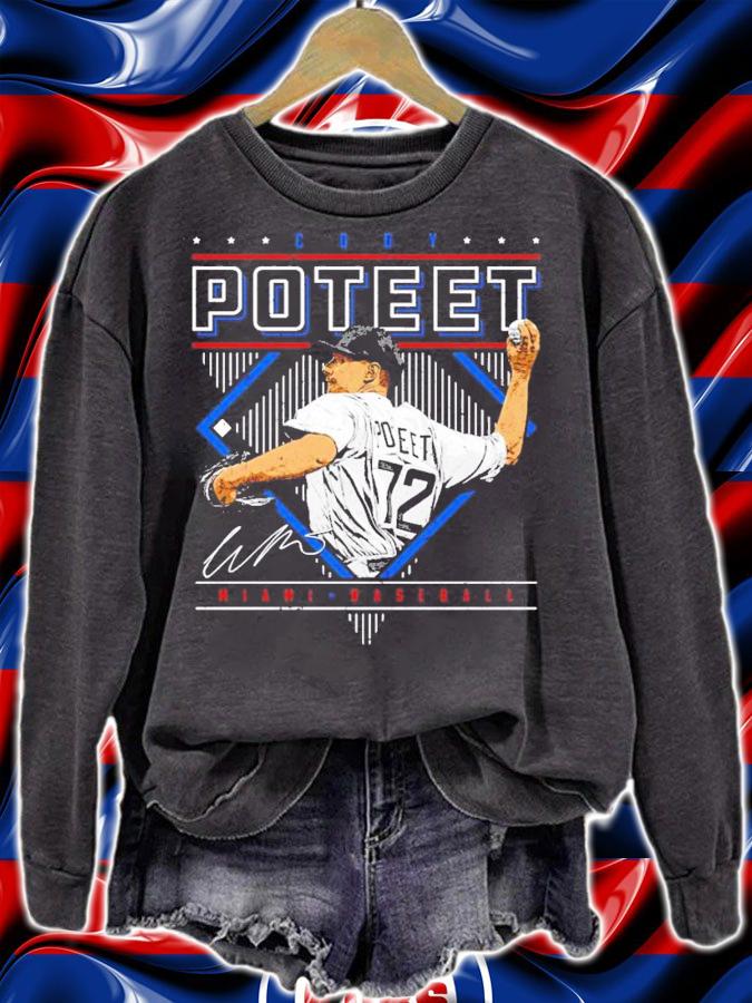 Cody Poteet Miami Baseball signature shirt sweatshirt