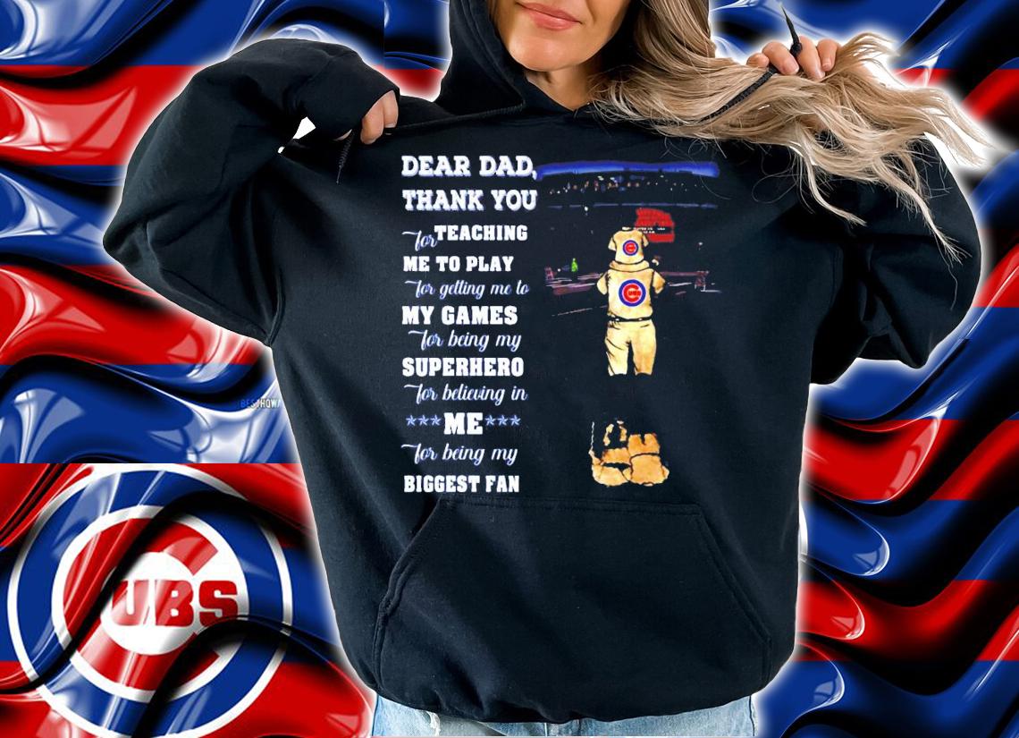 Dear dad thank you for teaching me to play shirt hoodie