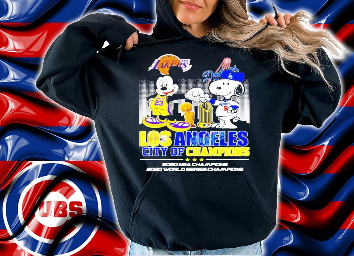 Los Angeles city of Champions 2020 NBA Champions shirt