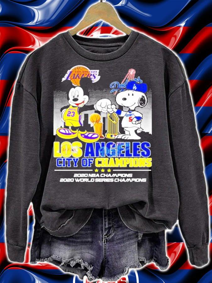 Los Angeles city of Champions 2020 NBA Champions shirt