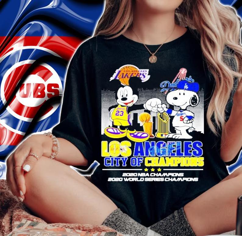 Los Angeles city of Champions 2020 NBA Champions shirt
