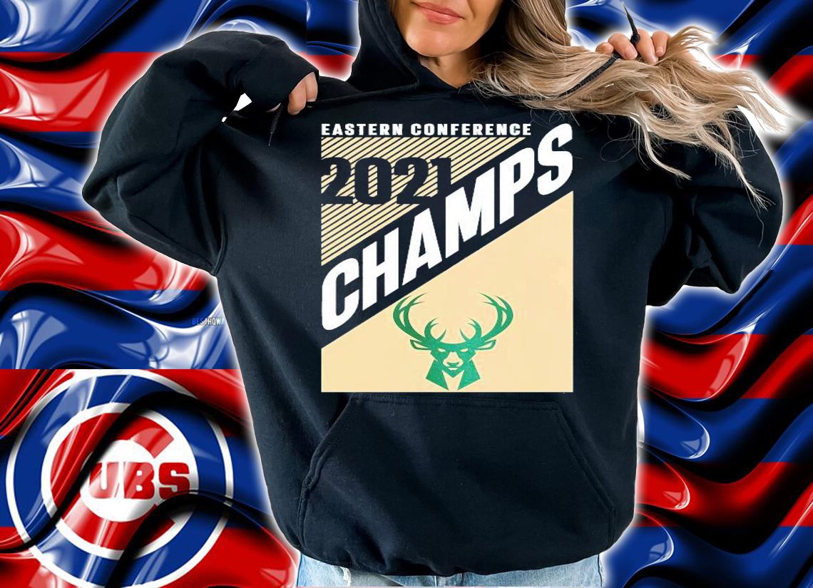 Milwaukee Bucks 2021 Champions logo shirt hoodie