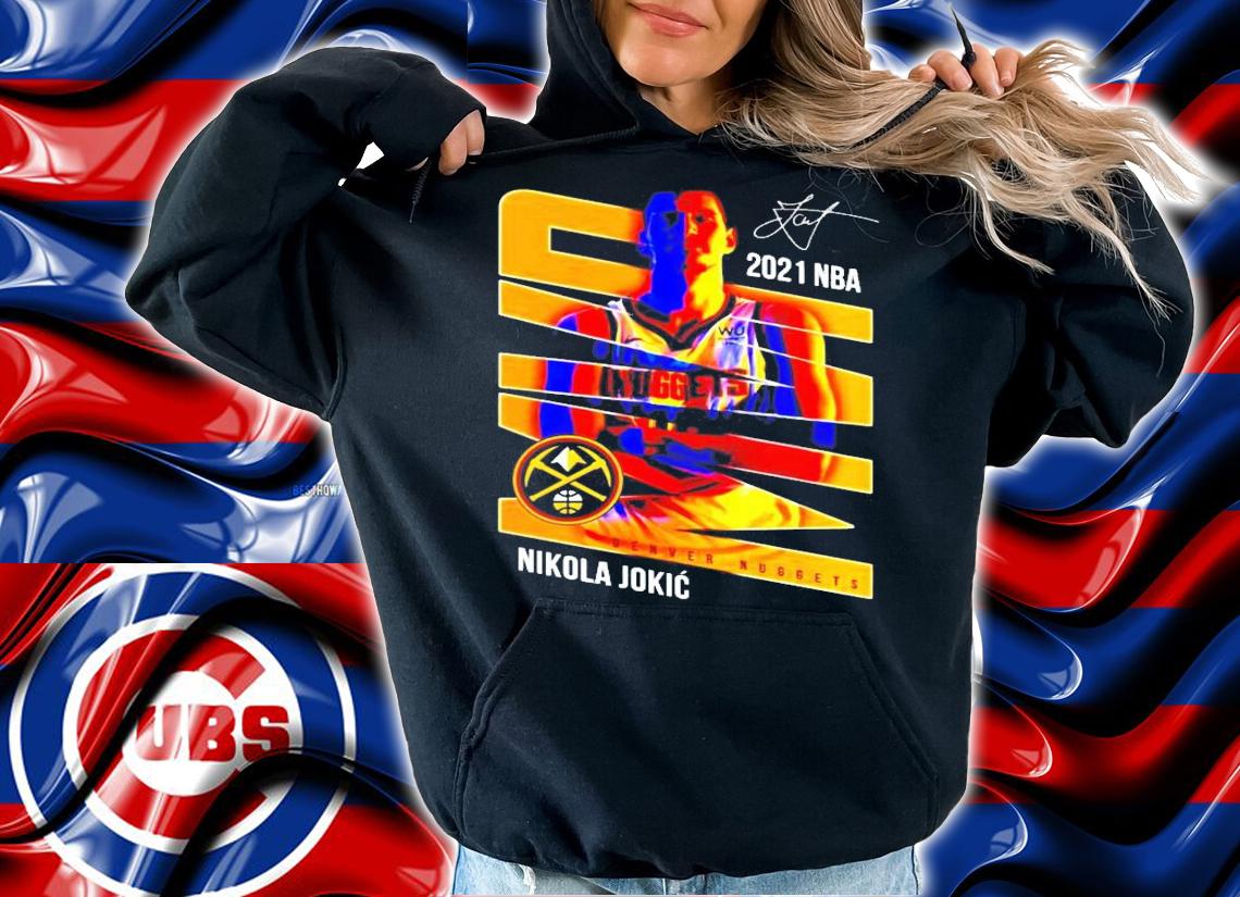 MVP 2021 NBA Nikola Jokic signature shirt