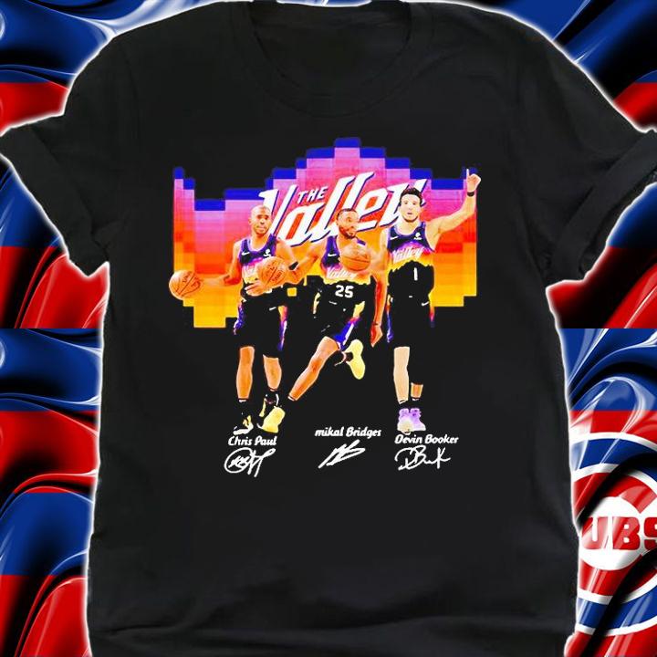 The Volley Chris Paul Mikal Bridges and Devin Booker shirt