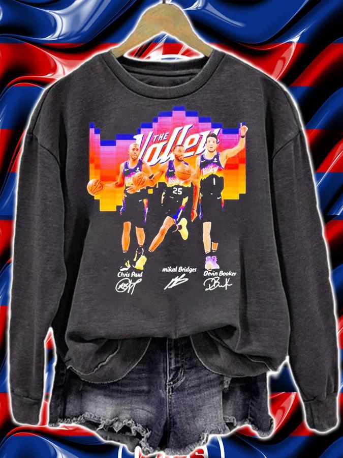 The Volley Chris Paul Mikal Bridges and Devin Booker shirt