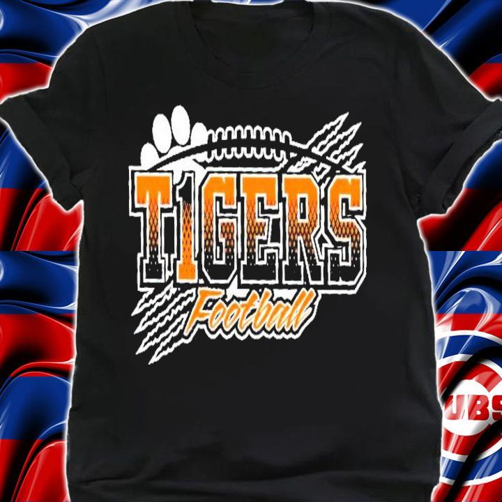 Tigers Football Claw Marks Transfer shirt