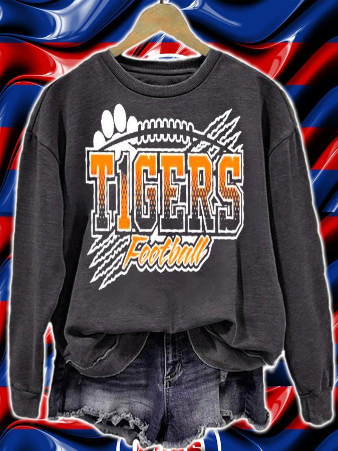 Tigers Football Claw Marks Transfer shirt