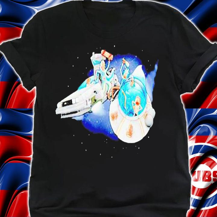 Rick and Morty face to face T-shirt shirt