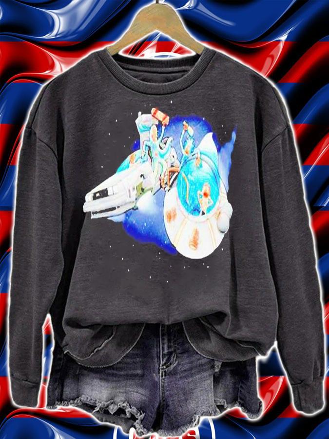 Rick and Morty face to face T-shirt sweatshirt