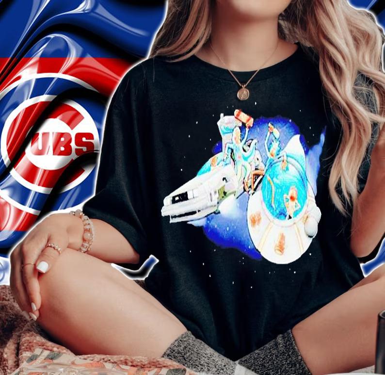 Rick and Morty face to face T-shirt woman shirt