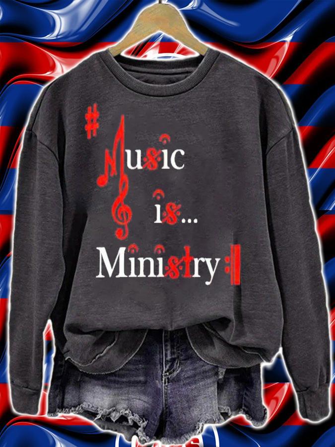 Music is ministry shirt