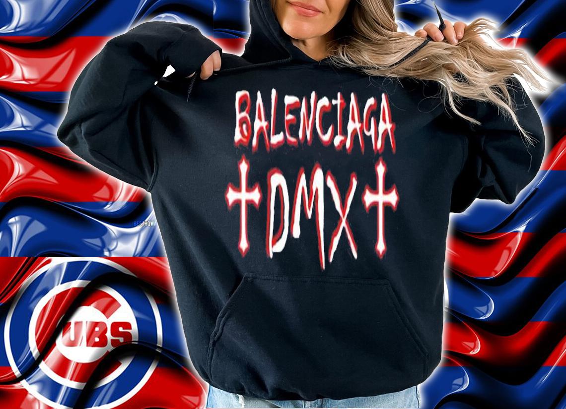 Dmx Balenciaga shirt hoodie