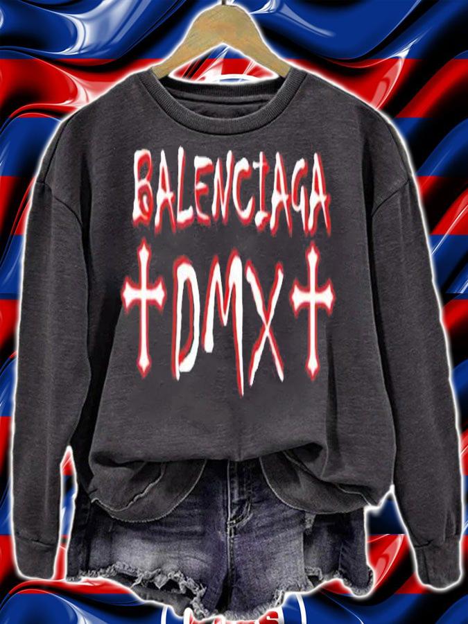 Dmx Balenciaga shirt sweatshirt