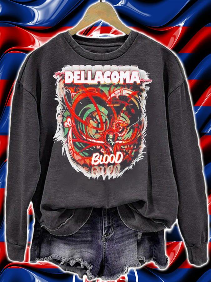 Dellacoma blood album alternate shirt sweatshirt