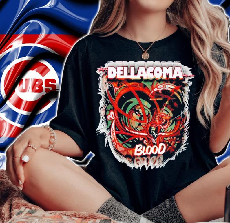 Dellacoma blood album alternate shirt woman shirt
