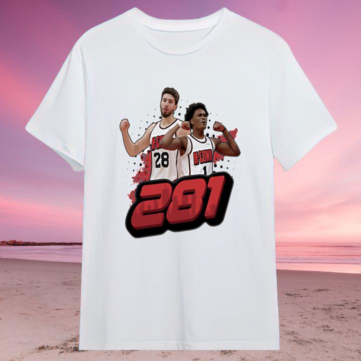 Alperen Sengun And Amen Thompson 281 NBA Houston Rockets T-Shirt - Limited Edition