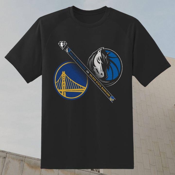 Golden State Warriors Vs Dallas Mavericks Logo T-Shirt