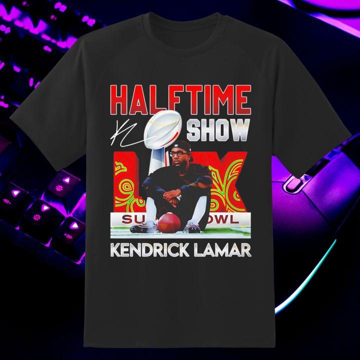 Super Bowl Halftime Show 2025 Kendrick Lamar Signature T-Shirt