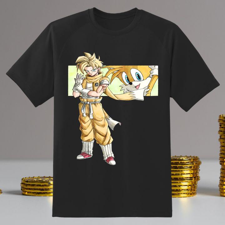 Dragon Ball X Tails Sonic The Hedgehog T-Shirt