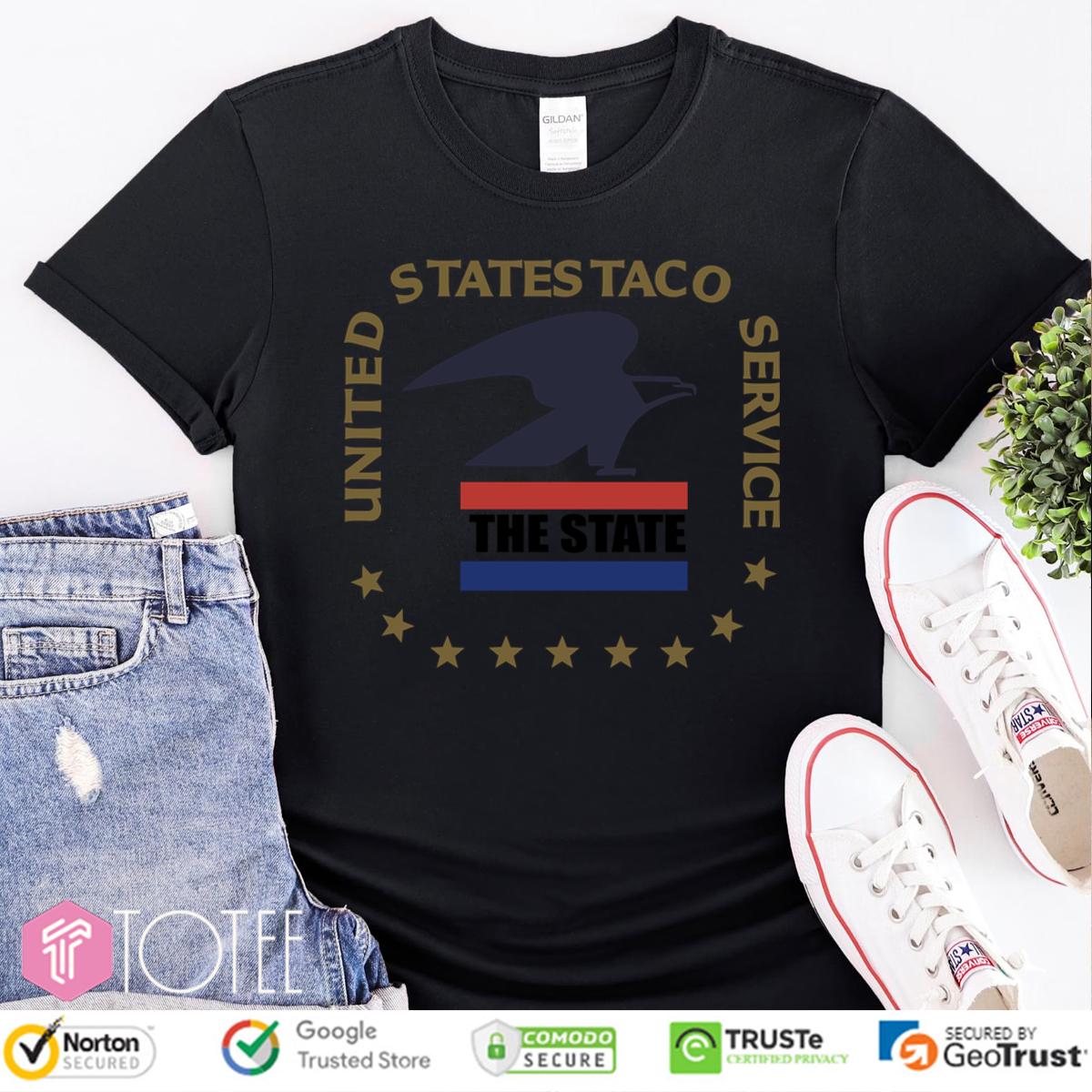 United States Taco Service The State Logo Shirt