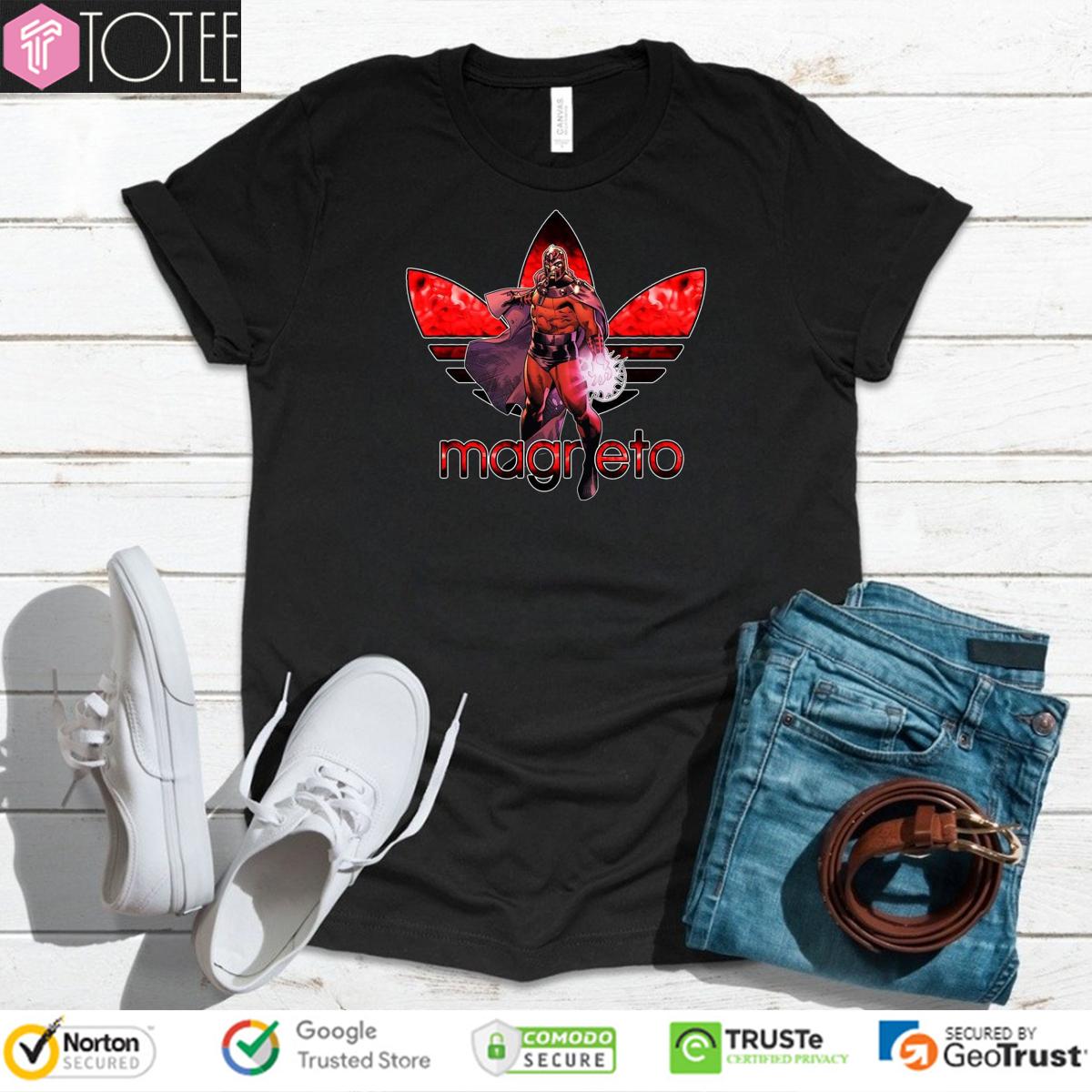 Magneto Parody Adidas Logo T-Shirt