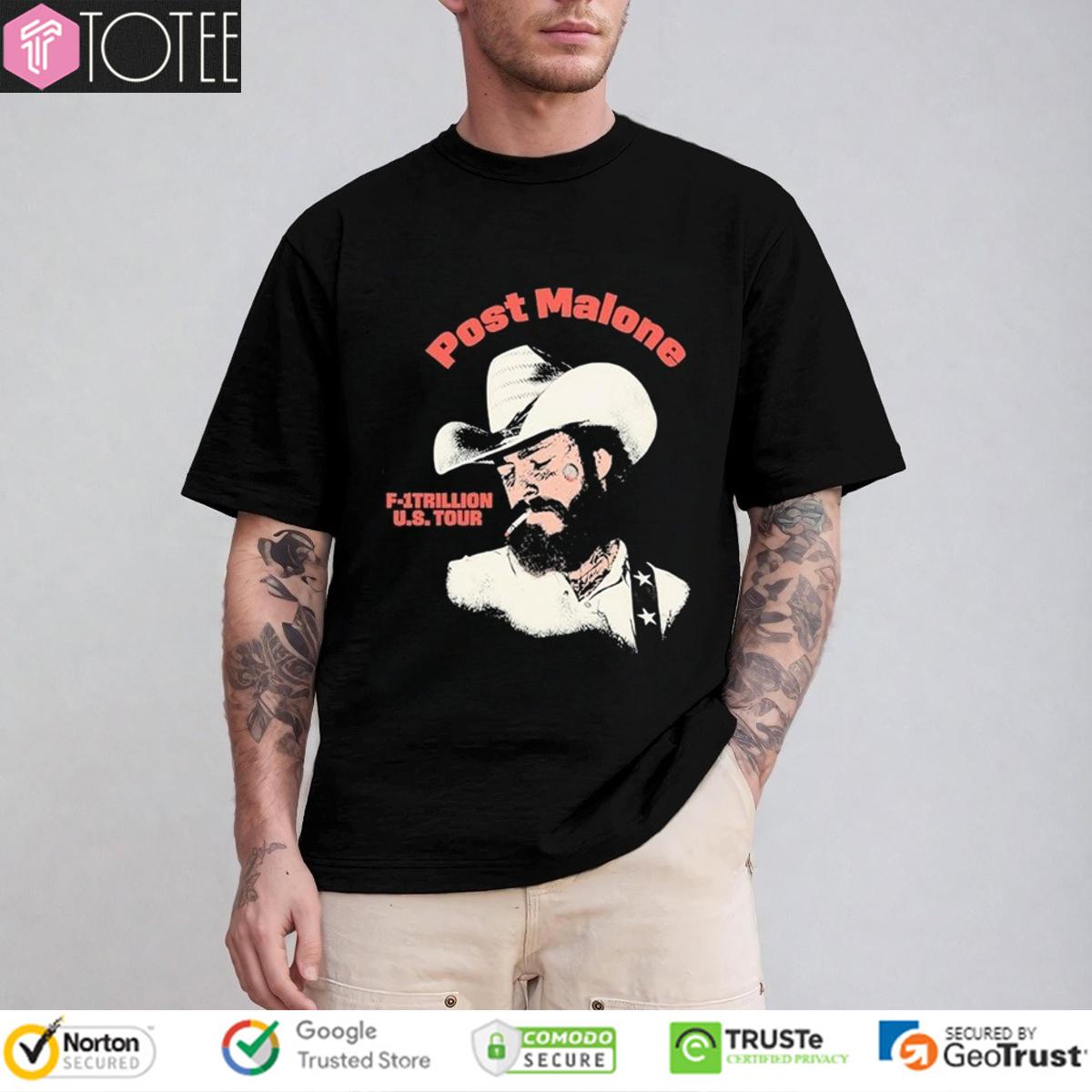 Post Malone F-1 Trillion Tour 2025 T-Shirt