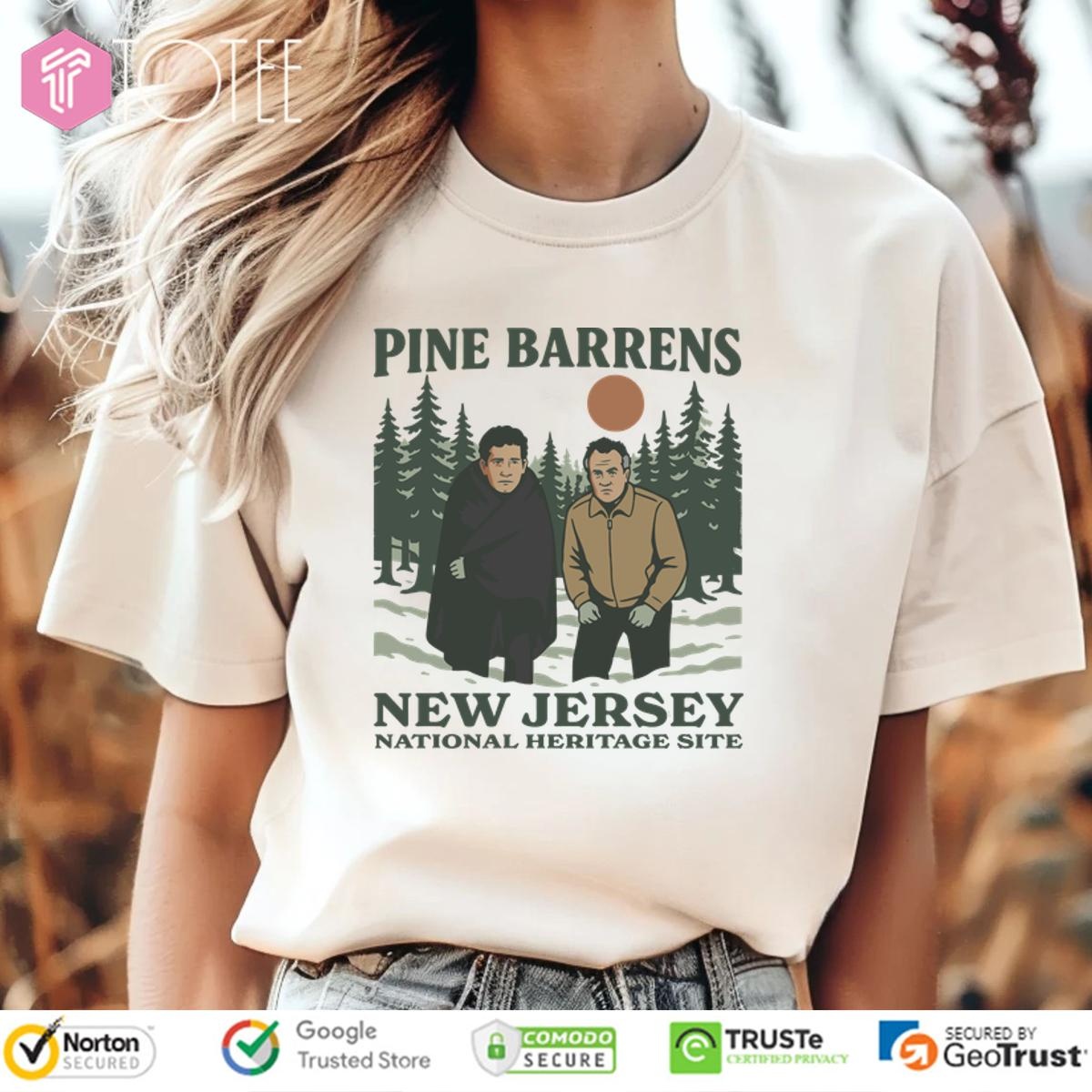 Pine Barrens New Jersey National Heritage The Sopranos T-shirt