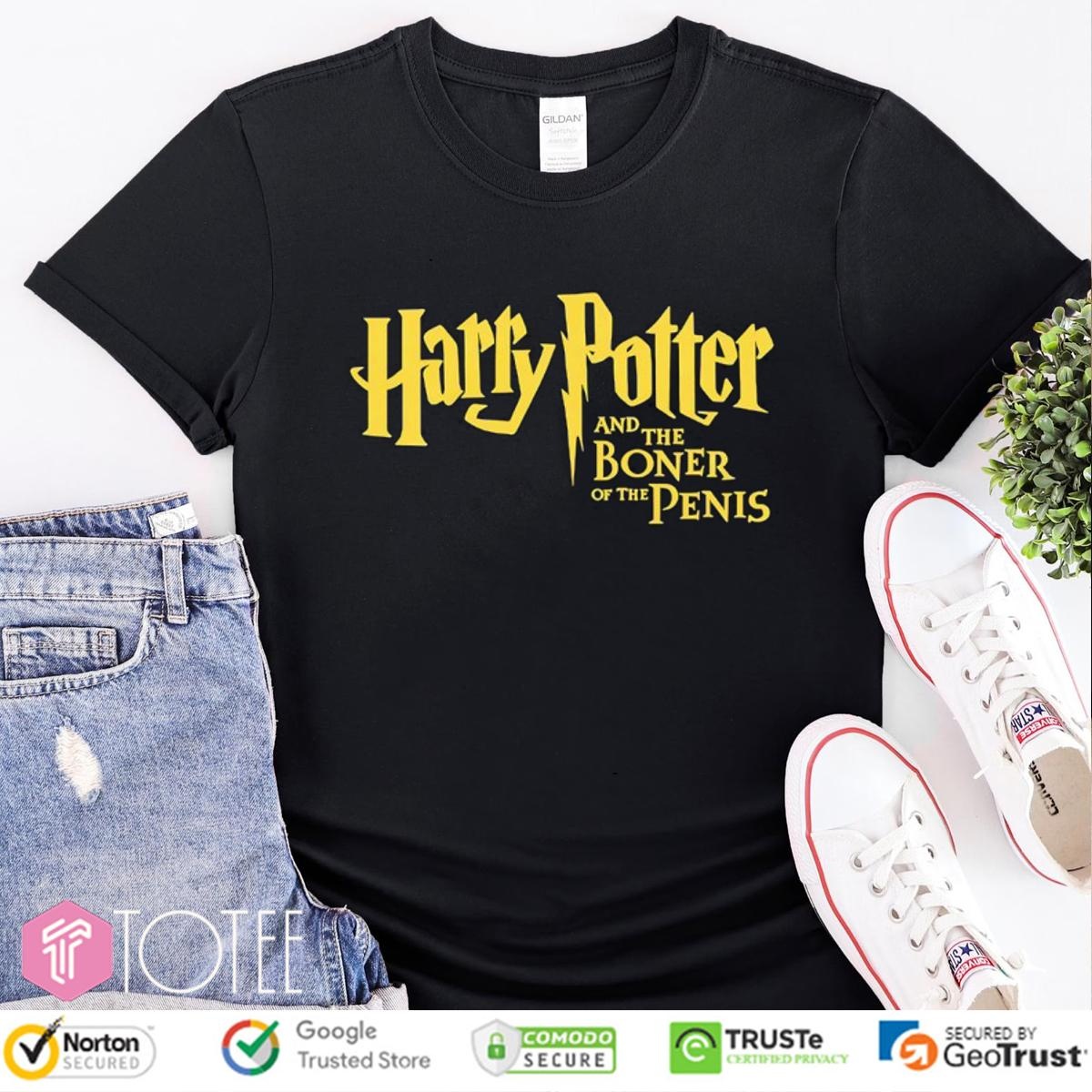 Harry Potter Wizard And The Boner Of The Penis T-shirt