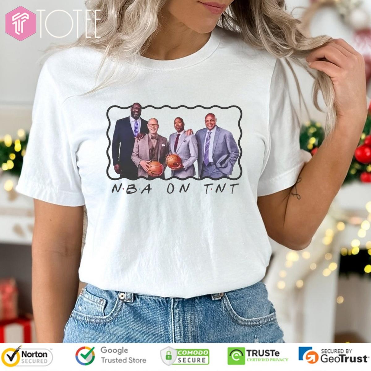 Nba On Tnt Parody Friends Tv Show T-shirt
