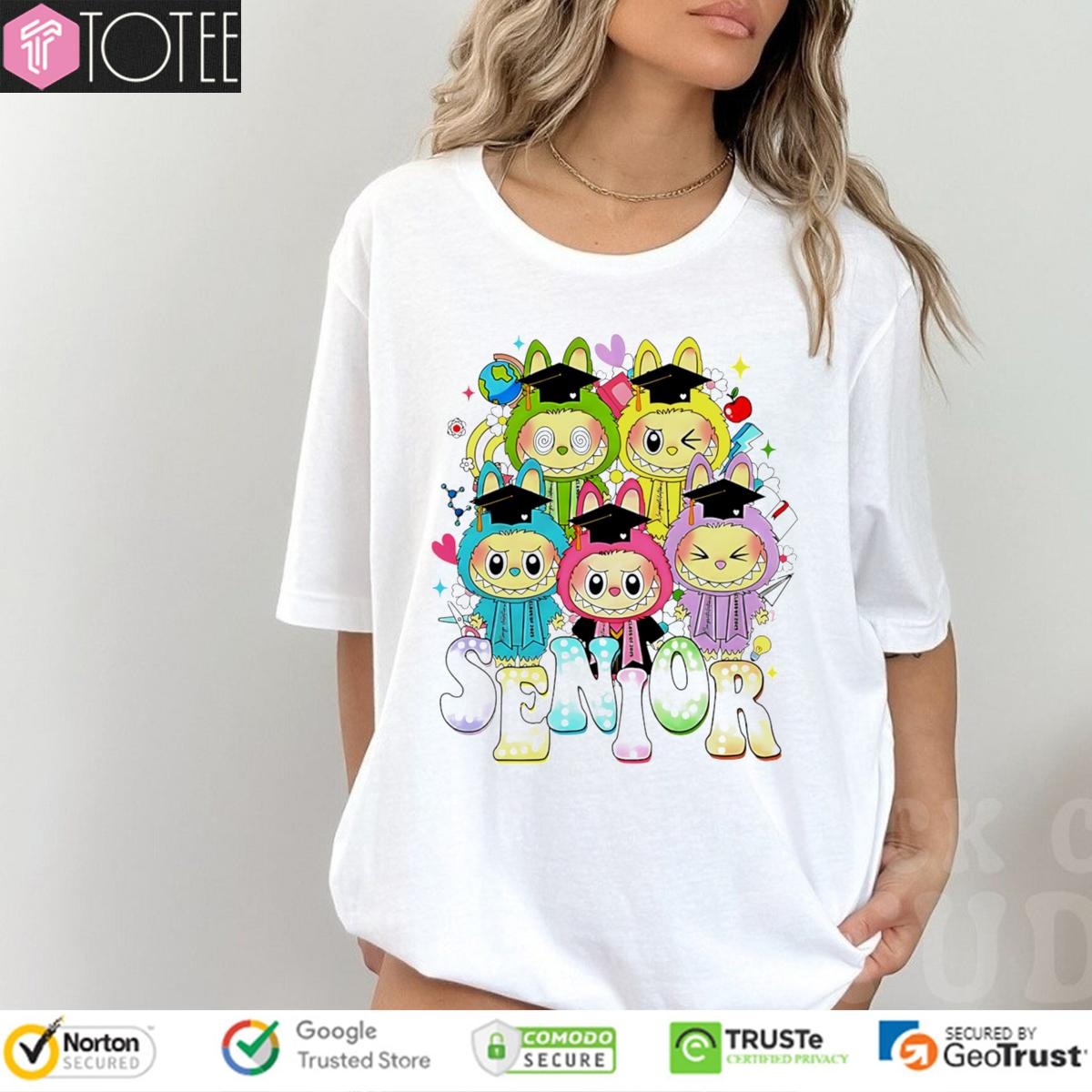 Graduation Senior Labubu The Monsters T-shirt